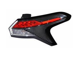 Calavera Con Arnés Filo Negro Con Leds Lado Pasajero