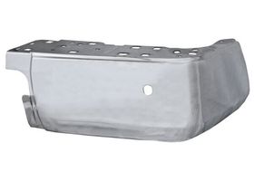 Aleron Defensa Trasera Cromado Con Hoyo Para Sensor Lado Pasajero