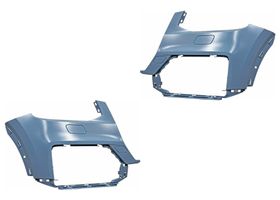 Par De Alerones Defensa Delanteras Sin Hoyo Para Sensor