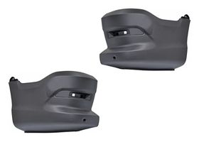 Par De Alerones Defensa Traseras Con Hoyo Para Sensor