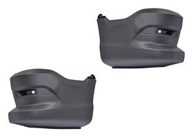 Par De Alerones Defensa Traseras Sin Hoyo Para Sensor