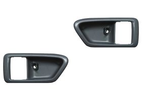 Par De Biseles Manija Delanteros O Traseros Interior Gris