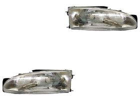 Par De Faros Con Base