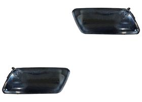 Par De Tapas De Defensa Delanteras Negra