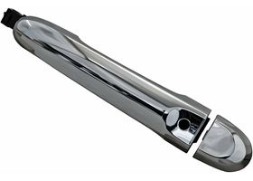 Manija Puerta Exterior Delantera Cromado Sin Hoyo Para Llave Lado Pasajero