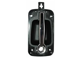 Manija Puerta Exterior Delantera Cromado Con Hoyo Para Llave Lado Conductor