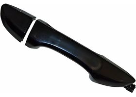 Manija Puerta Exterior Delantera Liso Negro Sin Hoyo Para Llave Lado Pasajero