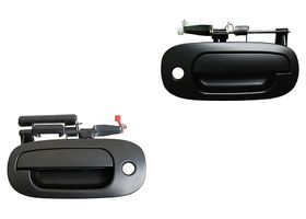 Par De Manijas Puerta Exterior Delanteras Liso Con Hoyo Para Llave