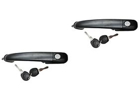 Par De Manijas Puerta Exterior Delanteras Con Llave