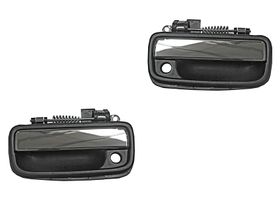 Par De Manijas Puerta Exterior Delanteras Cromado