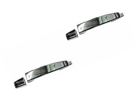 Par De Manijas Puerta Exterior Traseras Cromado