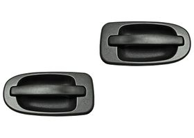 Par De Manijas Puerta Exterior Traseras Sin Hoyo Para Llave