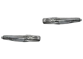 Par De Manijas Puerta Exterior Traseras Cromado