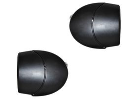 Par De Manijas De Puertas Exteriores Delanteras Liso Negro