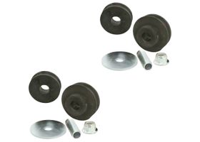 Par De Bases Para Amortiguador Traseras Superiores