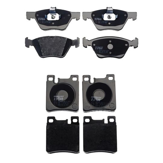 trw-kit-de-balatas-bajos-metales-delanteras-y-traseras-mercedes-benz-serie-clk-1997-1999-clk320-0