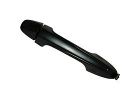 Manija Puerta Exterior Delantera Liso Negro Sin Hoyo Para Llave Sin Sensor Lado Pasajero