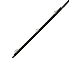 Moldura Cañuela De Puerta Trasera Exterior Lado Conductor