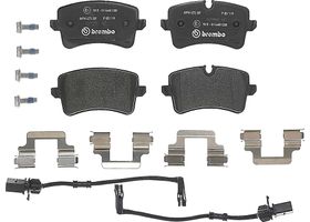 Balatas Bajos Metales Traseras