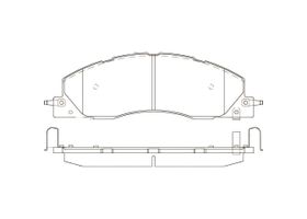 Balatas Bajos Metales Delanteras