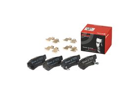 Balatas Bajos Metales Traseras