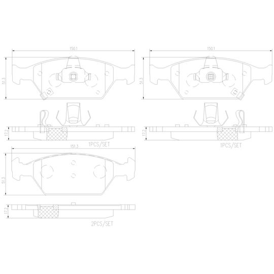 brembo-balatas-bajos-metales-delanteras-honda-city-2010-2013-city-0