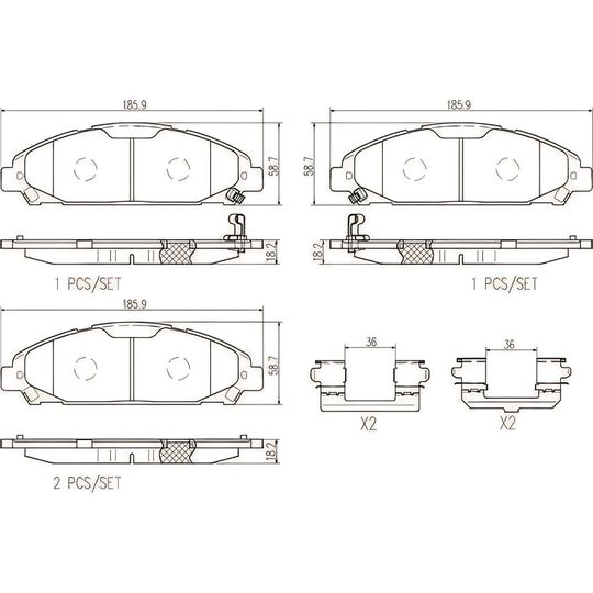 brembo-balatas-bajos-metales-delanteras-ford-mustang-2015-2020-mustang-0