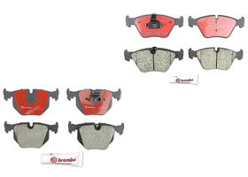 Kit De Balatas Bajos Metales Delanteras y Traseras