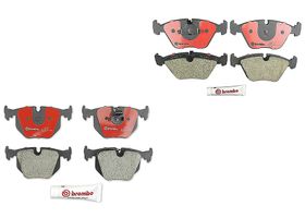 Kit De Balatas Bajos Metales Delanteras y Traseras