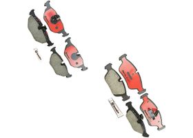 Kit De Balatas Bajos Metales Delanteras y Traseras