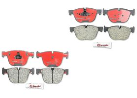 Kit De Balatas Bajos Metales Delanteras y Traseras