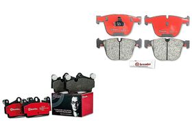 Kit De Balatas Bajos Metales Delanteras y Traseras