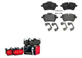 Kit De Balatas Bajos Metales Delanteras y Traseras