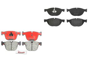 Kit De Balatas Bajos Metales Delanteras y Traseras