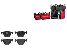 Kit De Balatas Bajos Metales Delanteras y Traseras