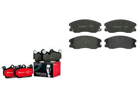 Kit De Balatas Bajos Metales Delanteras y Traseras