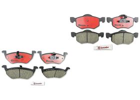 Kit De Balatas Bajos Metales Delanteras y Traseras