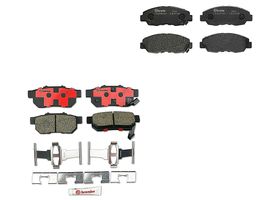 Kit De Balatas Bajos Metales Delanteras y Traseras