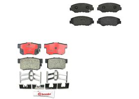 Kit De Balatas Bajos Metales Delanteras y Traseras