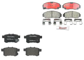 Kit De Balatas Bajos Metales Delanteras y Traseras