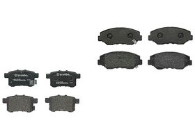 Kit De Balatas Bajos Metales Delanteras y Traseras