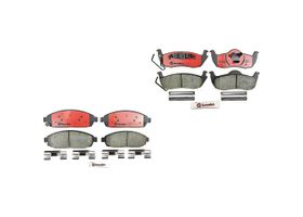 Kit De Balatas Bajos Metales Delanteras y Traseras