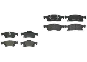 Kit De Balatas Bajos Metales Delanteras y Traseras