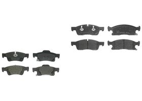 Kit De Balatas Bajos Metales Delanteras y Traseras