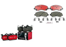 Kit De Balatas Bajos Metales Delanteras y Traseras