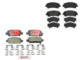 Kit De Balatas Bajos Metales Delanteras y Traseras