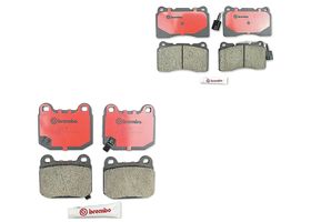 Kit De Balatas Bajos Metales Delanteras y Traseras