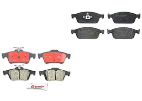 Kit De Balatas Bajos Metales Delanteras y Traseras