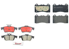 Kit De Balatas Bajos Metales Delanteras y Traseras