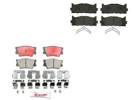 Kit De Balatas Bajos Metales Delanteras y Traseras